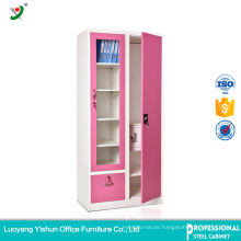 Luoyang Manufacturer Customized File Storage Steel Filing Cabinet with Shelf Design